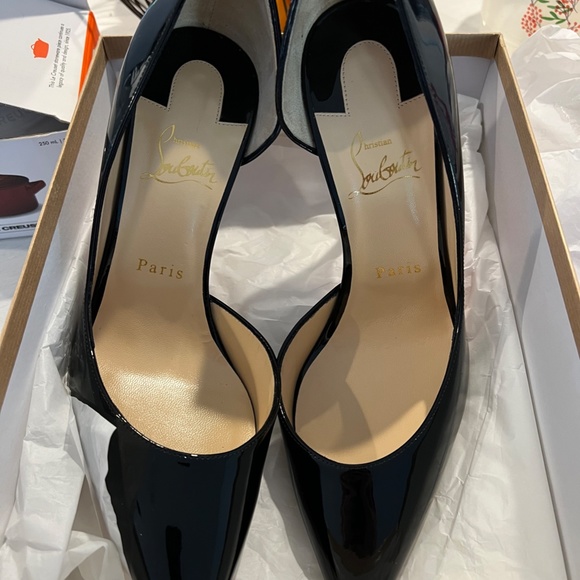 NWT Christian Louboutin Iriza 100 mm Patent - Picture 6 of 7